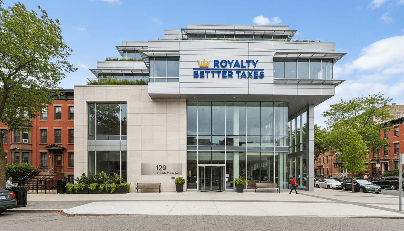 Royalty Better Taxes office building in Bronx NY